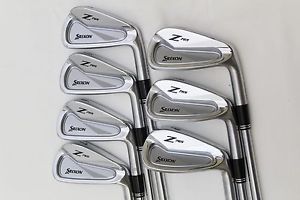 Used 2017 Srixon Z 765 4-PW Iron Set Project X 6.5 Extra Stiff flex Steel Irons image 1