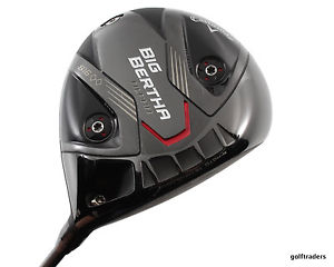 CALLAWAY BIG BERTHA ALPHA 816 DOUBLE DIAMOND DRIVER 9º GRAPHITE STIFF - #D5926 image 1