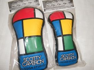 New Ltd. Release Scotty Cameron 2017 Window Pane FAIRWAY &amp; HYBRID Headcover Set image 1