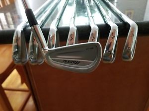 Mizuno Mp-57 Forged 3-Pw Iron Set Dynamic Gold S300 Stiff Flex Steel Used Rh image 1