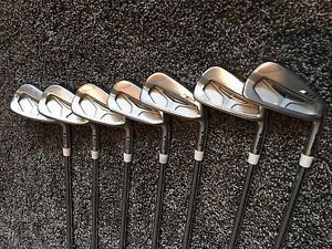 Ping S55 (Blue Dot) 4-PW Iron Set DG Tour Issue X100 Extra Stiff X Steel Irons. image 1