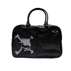 OAKLEY 921077JP SKULL BOSTON BAG Black 48cm×30cm×22cm New From Japan image 1