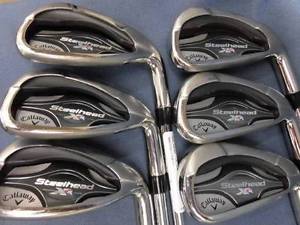 Used[B-] Golf Callaway Steelhead XR Iron Set NSPRO950GH JP Stiff Men L1I image 1
