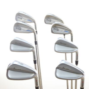 Ping iBlade I Series E1 Custom Iron Set 3-W Steel N.S. Pro Modus3 Stiff 31659A image 1