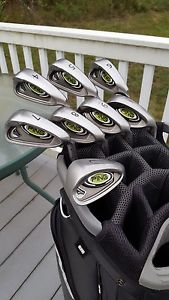 Ping Rapture Iron Set 4 - Pw, Uw Graphite TFC 909 Reg Flex RH Black Dot image 1
