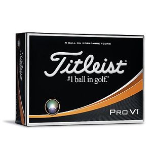 TITLEIST Pro V1 Golf Balls WHITE / 4 dozen (48 balls) / no logos / $191.96 MSRP image 1