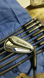 Taylormade Speedblade iron set 4-A, 85g Stiff shafts image 1
