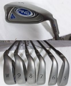 EX ~ Ping G5 Blue Dot Iron Set 5-PW ~ RH TFC Stiff Graphite Matching #'s image 1