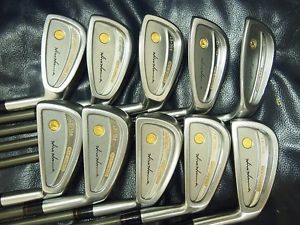 Honma Mens LB708 H&F 18Kgold golf iron 4stars Great! image 1