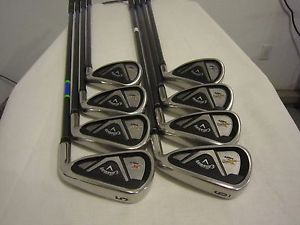 Callaway X2 Hot Iron Set X2Hot - 5-PW, AW, SW - Regular Flex Graphite image 1