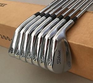 Titleist MB Forged 716 Irons 4-PW XP 115 R300 Regular Flex Steel Golf Club Set image 1