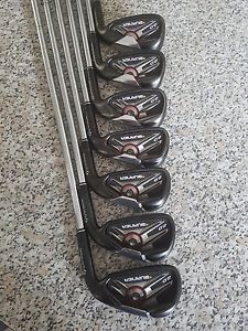 TAYLORMADE BURNER 2.0 IRON SET, 4 TO PW, REG FLEX TAYLORMADE 85 STEEL SHAFT image 1