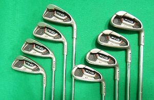 PING G20 black dot irons 4-U (8 pcs) CFS STIFF steel image 1