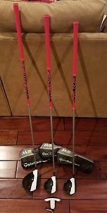 Set of Taylormade *Junior* M2 Woods: Driver, 3HL &amp; 5HL. image 1