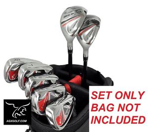 XTALL (+1.5") ORLIMAR SENIOR GRAPHITE IRONS SET w4 & 5 HYBRIDS + 6, 7, 8, 9 & PW image 1