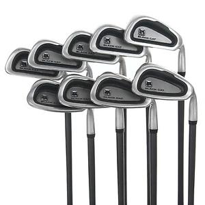 Lynx Black Cat Graphite Irons 3-SW /  Ladies Shaft Lynx image 1