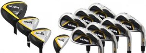 WILSON ULTRA TITANIUM GOLF CLUB SET - MRH STEEL - REGULAR FLEX - STD LENGTH image 1