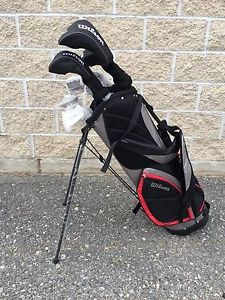 MEN'S RH WILSON PROFILE XLS COMPLETE GOLF SET W/ STAND BAG image 1
