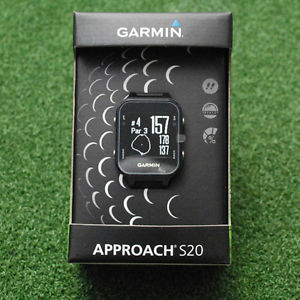 Garmin Approach S20 Golf Touchscreen GPS Watch BLACK PinPointer Technology NEW image 1