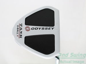 Odyssey Tank Versa 2Ball White Blk White Putter Right Handed 36 in image 1