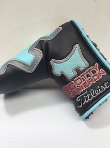 Scotty Cameron Black Tiffany dog blade cover image 1