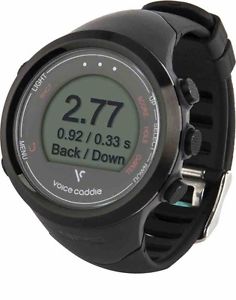 VOICE CADDIE T1 GPS HYBRID GOLF WATCH BLACK image 1