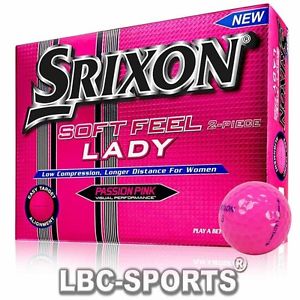 84 E SRIXON TOUCHER DOUX POUR DAME ROSE 2016 - BALLES DE GOLF 7 DOUZAINE ROSE image 1