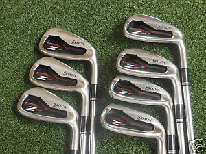 Srixon Z 355 Irons 5-PW,GW MRH w/ Nippon NS Pro 950GH Steel Regular Flex Shafts image 1