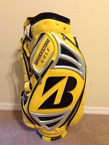 Bridgestone Mini Staff Golf Bag, Brand New, Masters Yellow Special Edition image 1