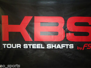 KBS TOUR IRON SHAFTS - REGULAR FLEX -- .355 TAPER TIP image 1