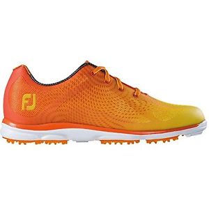 FTJoy EmPower Golf Shoes 2015 Ladies Orange/Yellow M 9 image 1