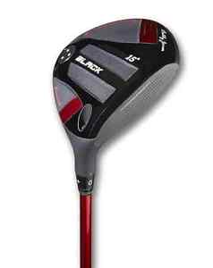 NEW 2015 Bobby Jones Golf Black Fairway 3-Wood 15° Stiff Flex by Jesse Ortiz image 1