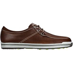 FTJoy Contour Casual Boat Golf Shoes 2016 Dark Brown Wide 10.5 image 1