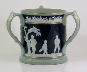 RARE GOLF ANTIQUE VINTAGE SPODE DOULTON LENOX POTTERY CERAMIC image 1