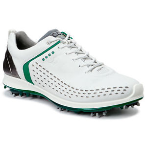 New Mens ECCO Biom G2 Golf Shoes White/Green Size US 13-13.5 EU 47 -Ret $240 image 1