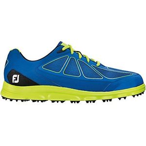 FTJoy Superlites Athletic Golf Shoes 2016 Dark Blue/Lime M 12 image 1
