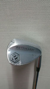 Bettinardi H2 Wedge, Forged, RH, 56 / 12 bounce, Satin Nickel, NEW IN PLASTIC image 1