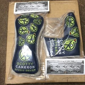 Scotty Cameron 2015 Club Cameron Utility/Hybrid Headcover &amp; Putter Cover image 1