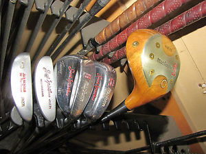 1965 MASTERS JACK NICKLAUS SHOOTS 271 MACGREGOR HONORS HIM WITH A 5 CLUB 271 SET image 1