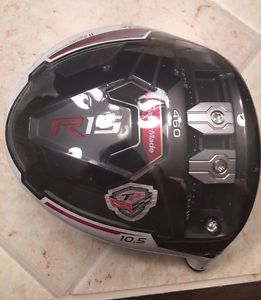 NEW TAYLORMADE R15 460 10.5* MENS RIGHT HANDED DRIVER HEAD ONLY image 1