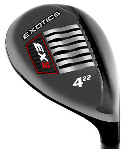 Tour Edge Exotics Ex9 Hybrid #4-22 degree Ust Mamiya Recoil 460 F3 Reg Rh image 1