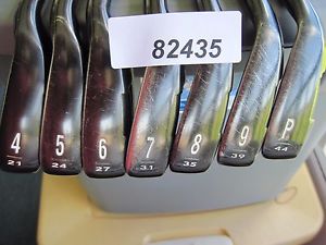 Cleveland CG Black irons  4-PW   Miyazaki 59g Regular Flex Graphite   #82435 image 1