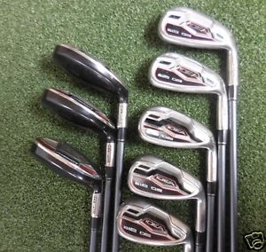 Adams Golf Idea A12 OS Combo Set 4-GW MRH w/ Stock Senior Flex Graphite Shafts image 1