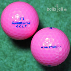 200 Golfbälle Bridgestone Lady Precept Pink ~AAA/AAAA-Lakeballs~ Damen Bälle image 1