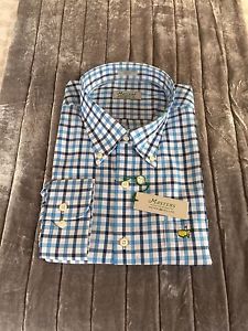 Augusta National Masters 2016 Men's Rare Checked Dress Shirt Size XXL image 1