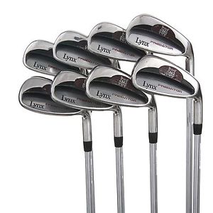 Lynx Predator Steel Irons 3-PW /  Stiff Shaft True Temper image 1