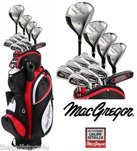 MacGregor Tourney II Mens Golf Set All Graphite Complete With (Cart bag) image 1