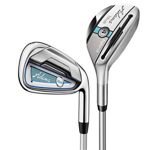Adams Ladies Blue Hybrid Iron Set image 1