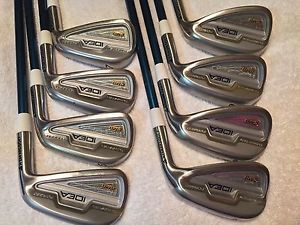 Tour Issue Adams CMB Irons 4 - PW + GW Aldila VS proto image 1