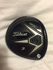Titleist 915f 3 Wood 16.5* Head Only Mint Condition image 1